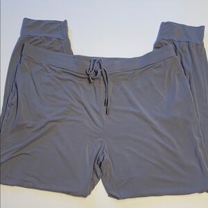 Susan Graver lifestyle, Comfy Gray Jogger Lounge Pants size XL